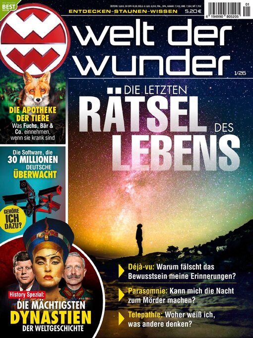 Cover image for welt der wunder